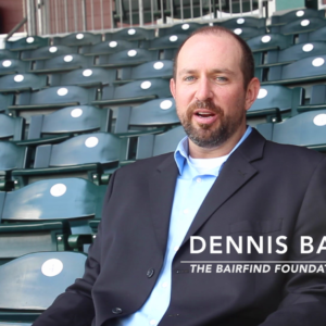 Founder Dennis Bair promotes The BairFind Foundation