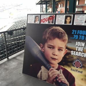 Local nonprofit uses baseball stadiums to help find missing kids