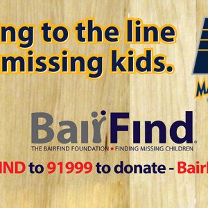 Pacers Launch Effort to Assist in Finding Missing Children